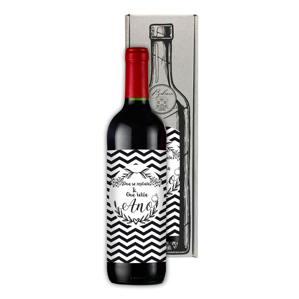 Dárkové víno - Ona & Ona Merlot 0,75