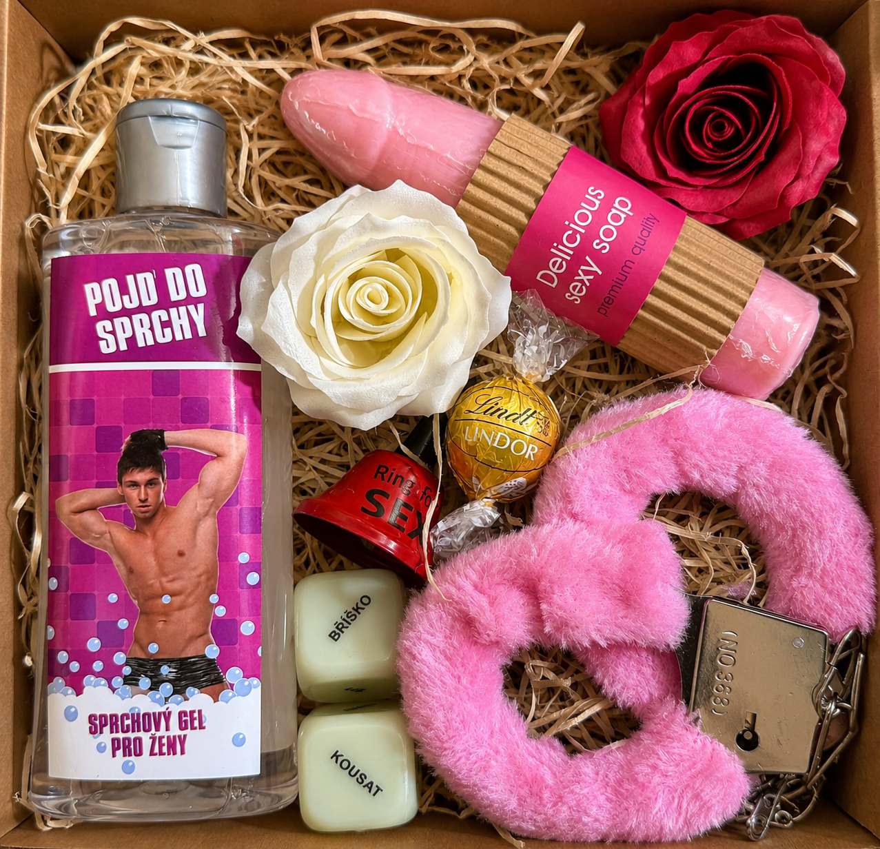 Dárkový sexy balíček pro ženu – Pojď do sprchy