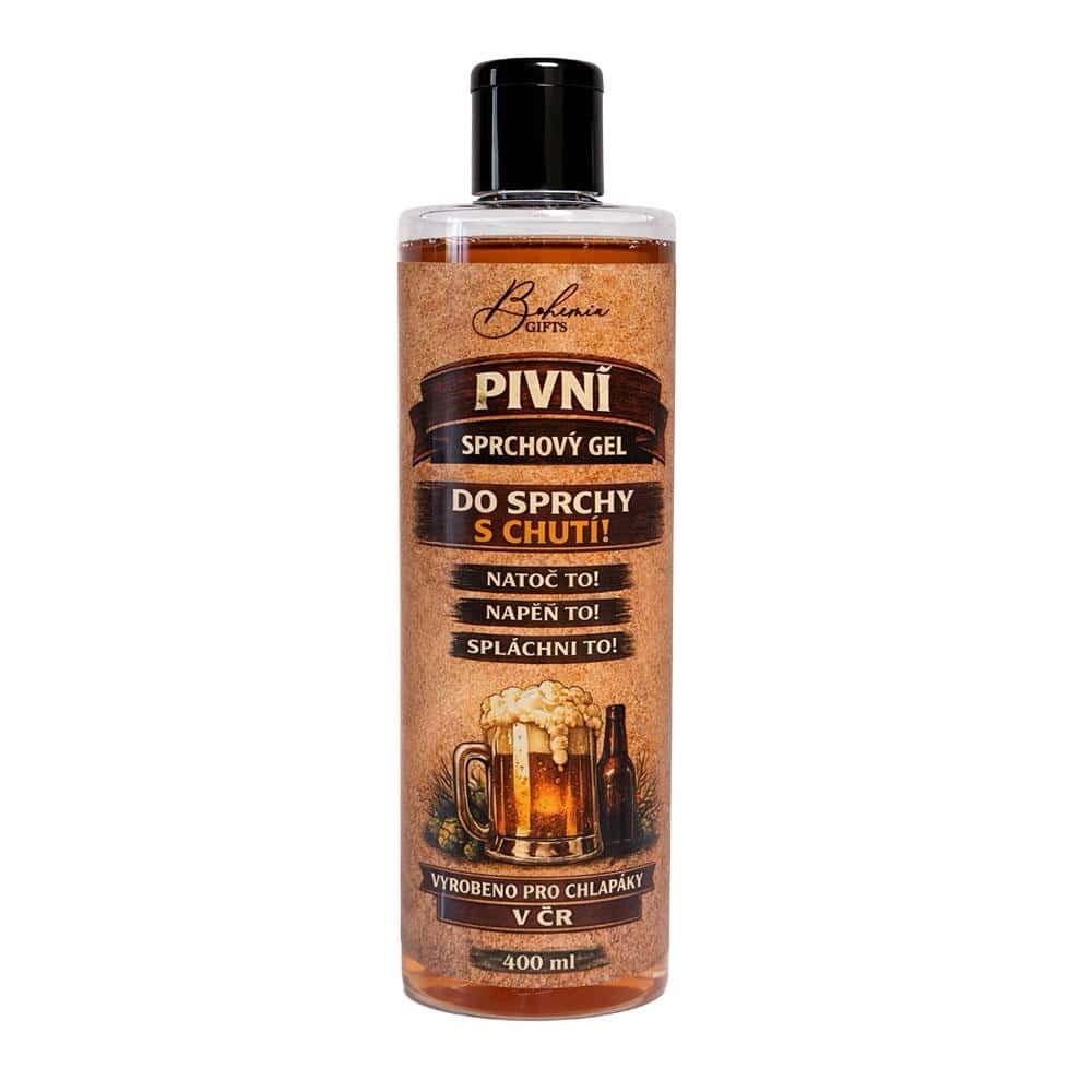 Pivní sprchový gel 400 ml – Do sprchy s chutí
