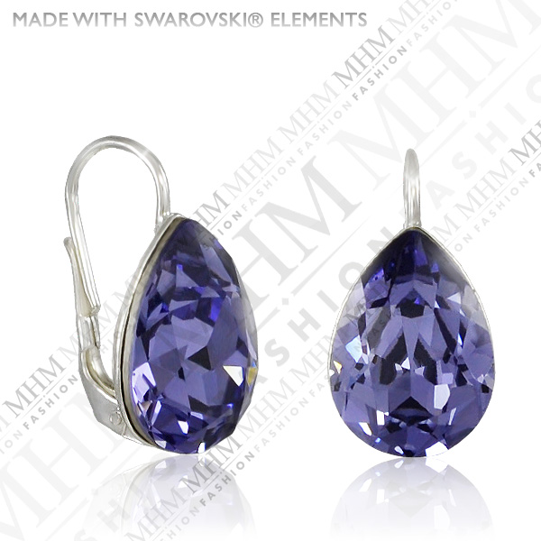 Souprava šperků Ariela Tanzanite včetně řetízku