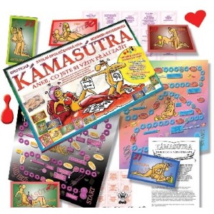 Stolní erotická hra KÁMASÚTRA