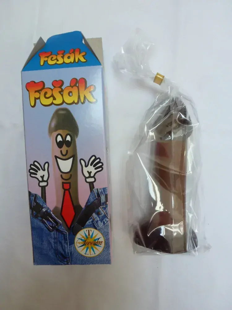 Čokoládový penis Fešák 90g - krabička