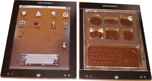 Čokoládový tablet 80g 