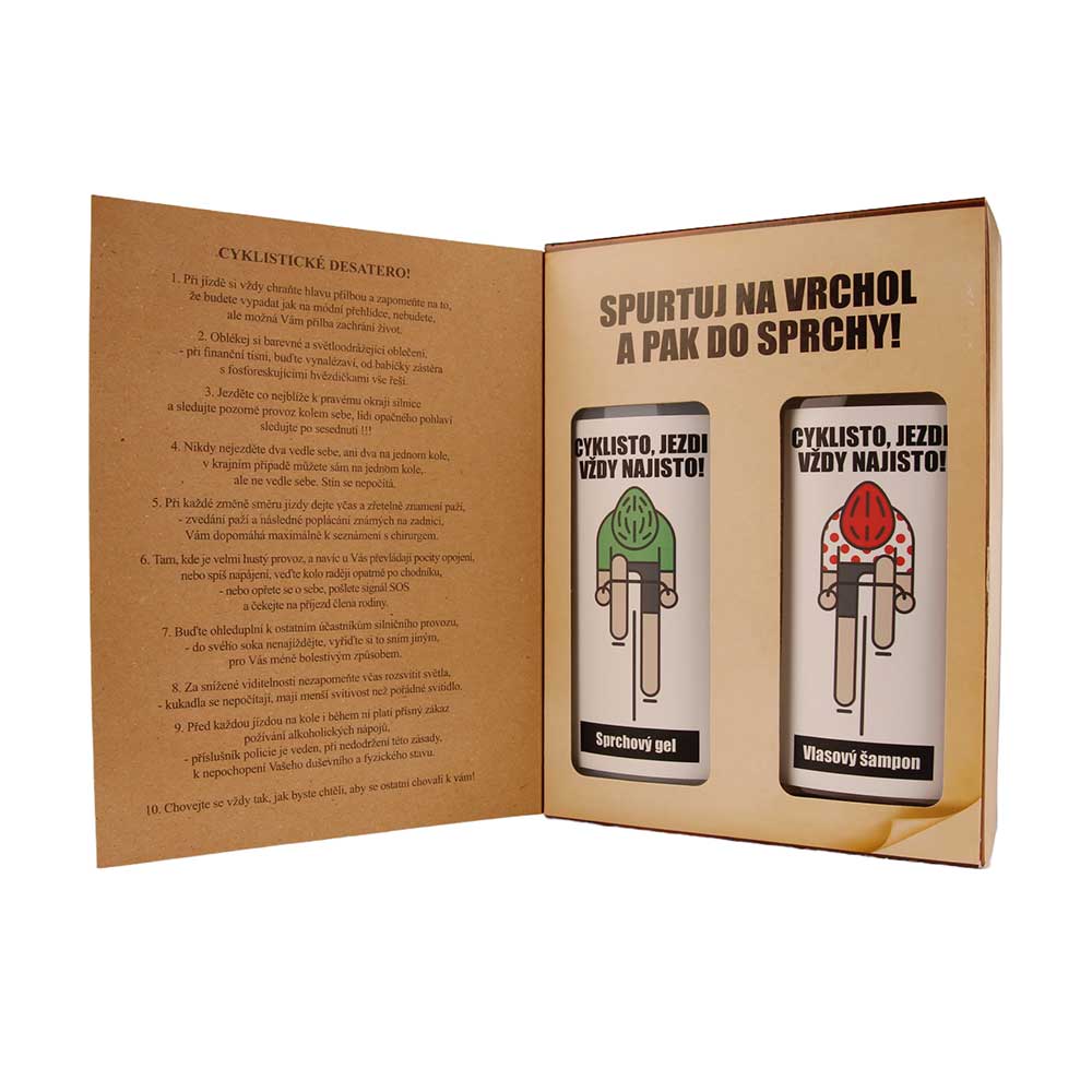 Kosmetický balíček pro cyklisty