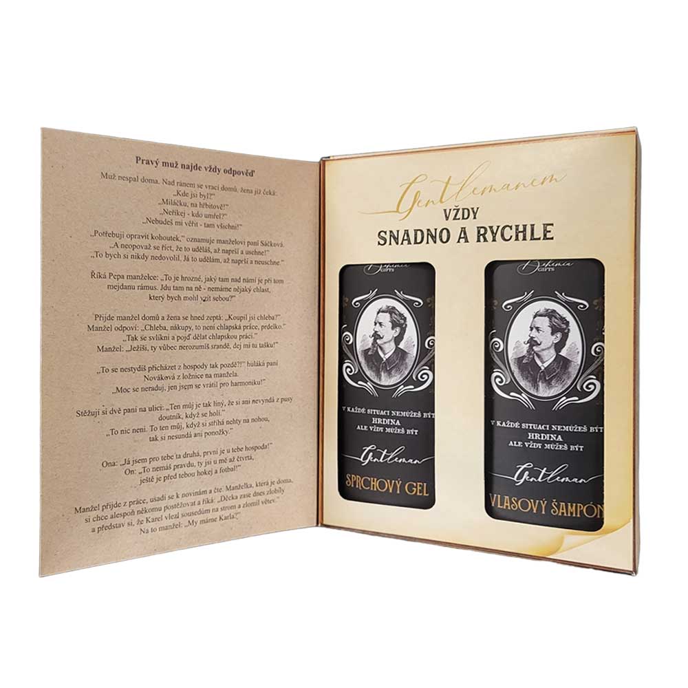 Dárkový balíček Gentleman - gel+šampon