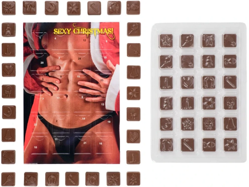 Erotický adventní kalendář MUŽ - 40g A5