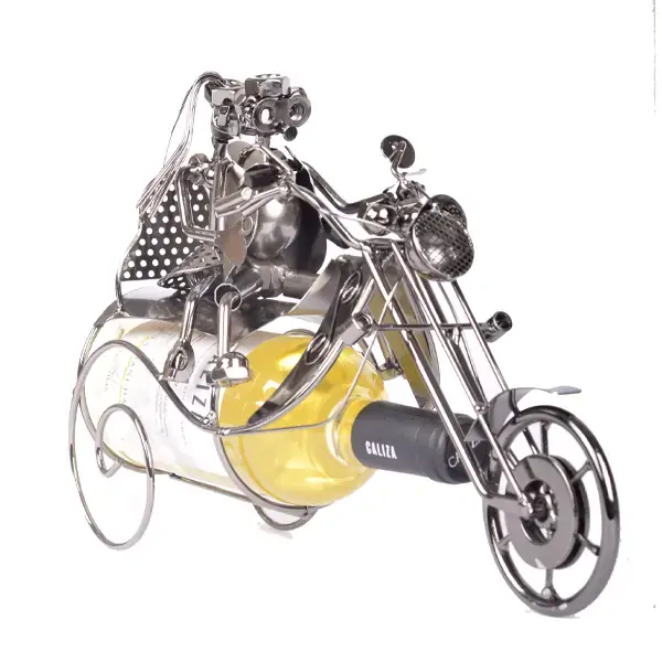 Stojan na víno - Motorkář