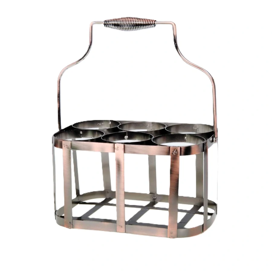 Stojan na 6 lahví vína