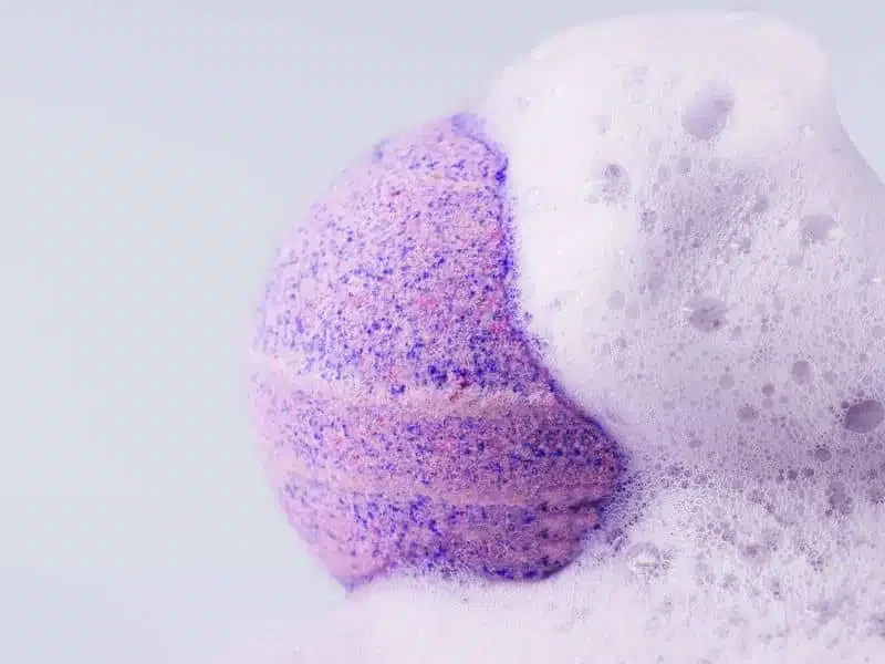 Šumivá pěnivá bomba do koupele 100g - Vinná réva