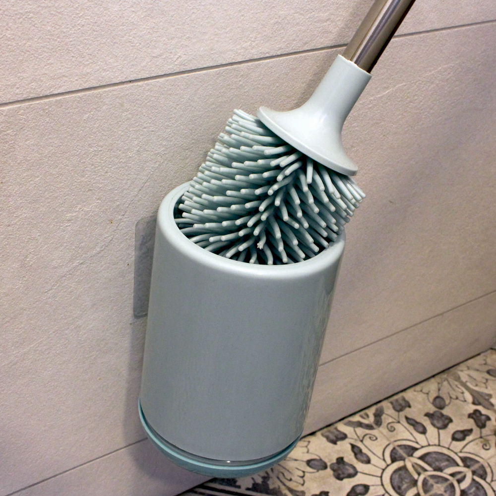 Rychleschnoucí WC štětka modrá