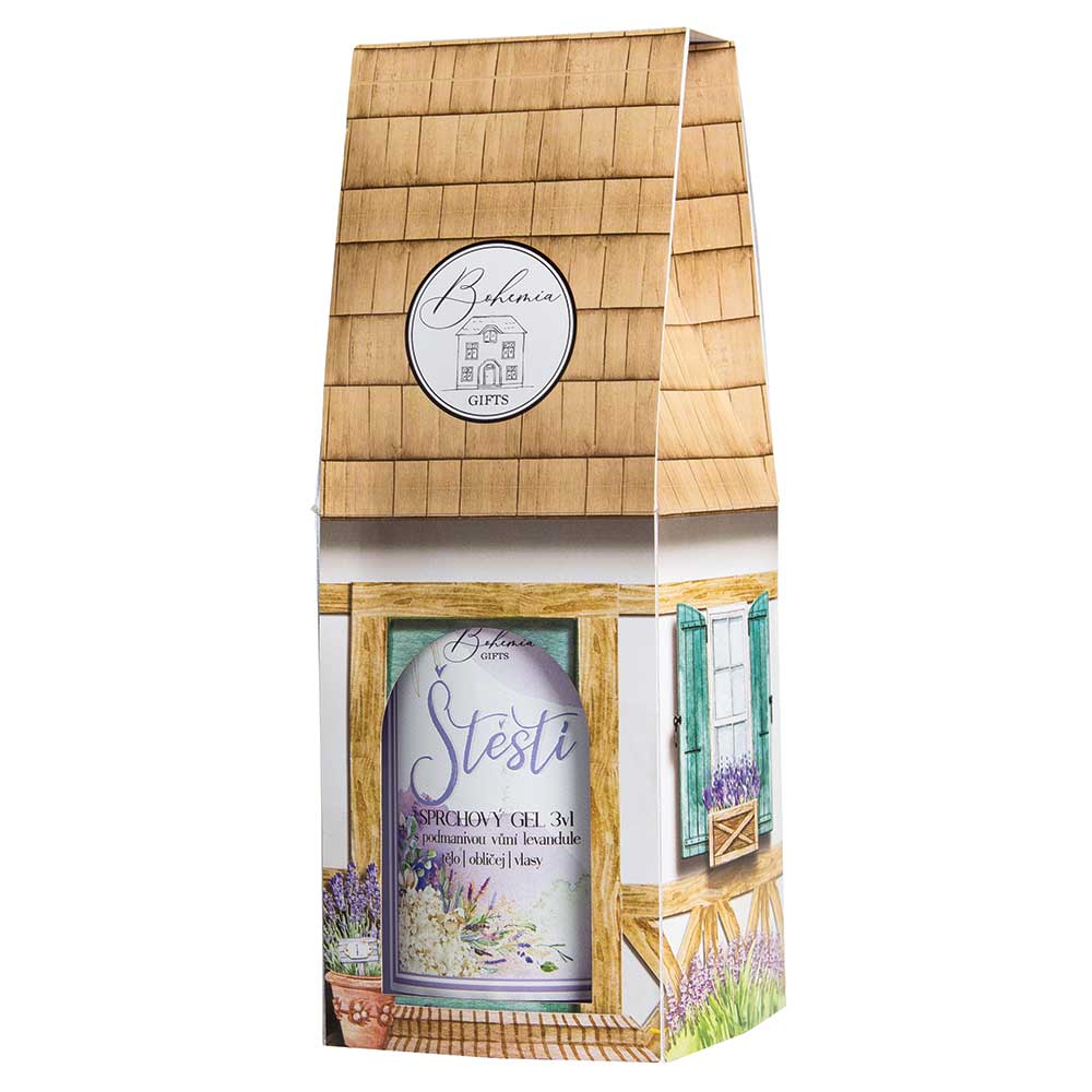 Sprchový gel 3v1 500ml Levandule - Domeček Štěstí