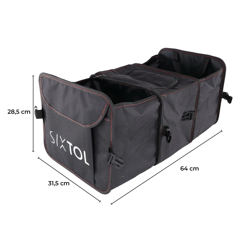 Organizér do kufru auta CAR COMPACT 5 THERMO, 5 přihrádek, termotaška, skládací SIXTOL