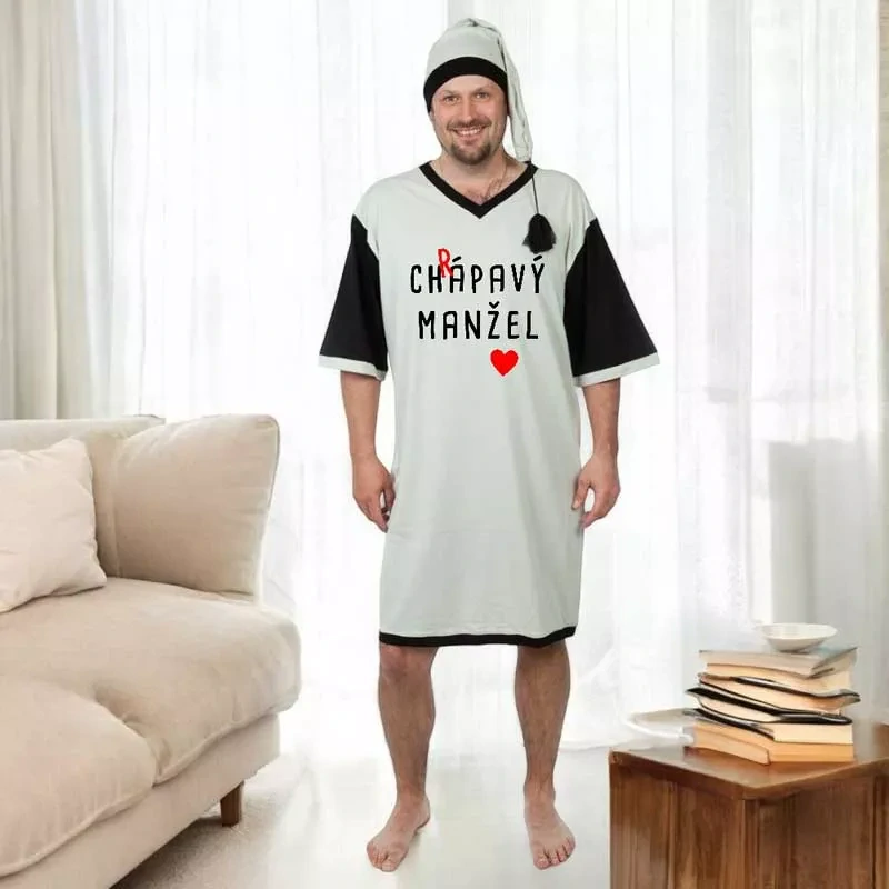 Pánská noční košile - Chrápavý manžel