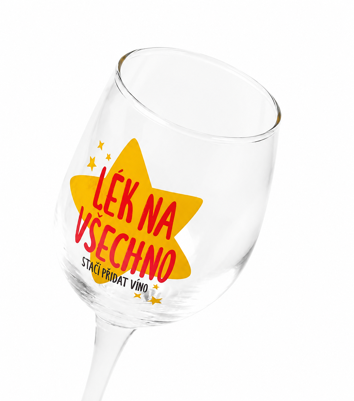 Sklenice na víno - Lék na všechno