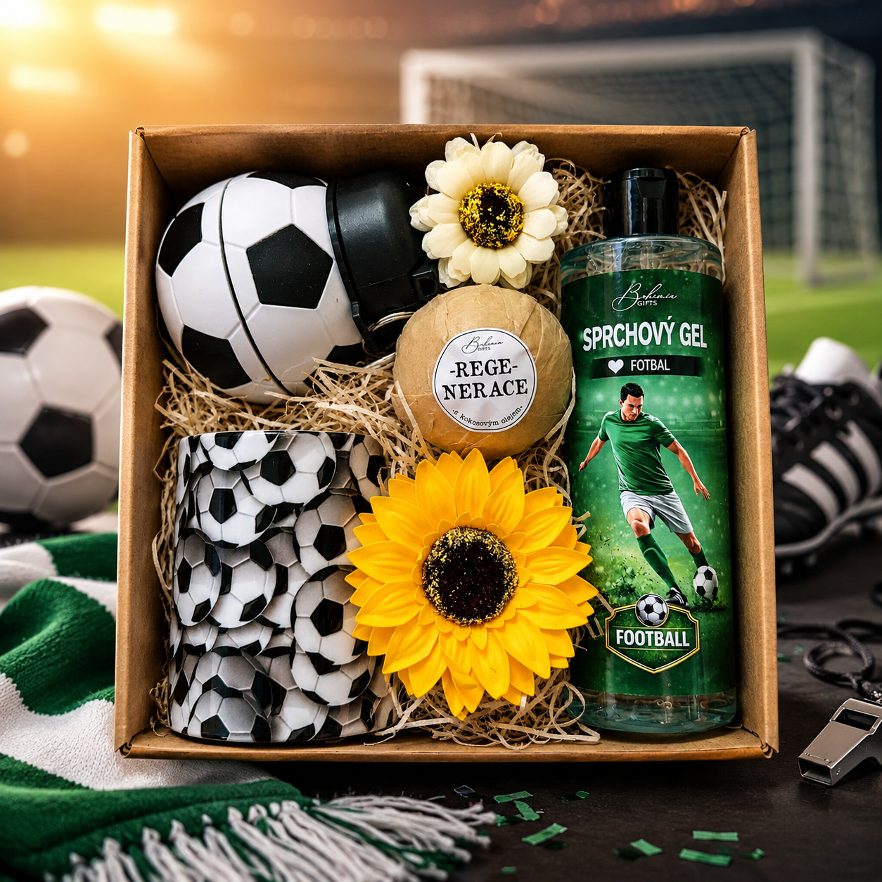 Dárkový balíček pro fotbalistu – Fotbal