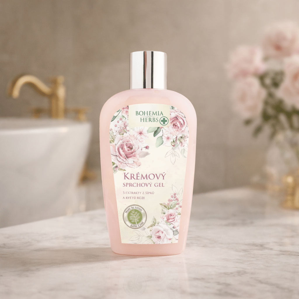 Krémový sprchový gel Růže a šípky 250ml