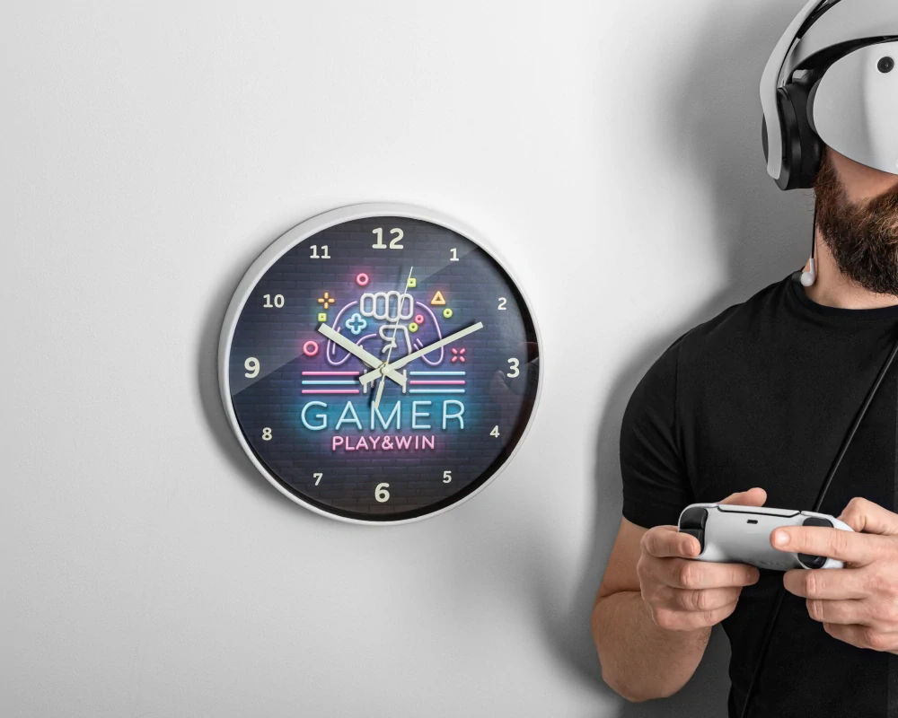Nástěnné hodiny pro hráče - GAMER