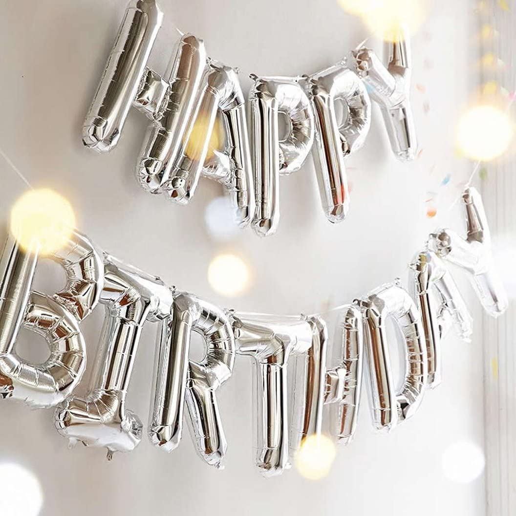Narozeninové balónky - Happy Birthday ZLATÁ