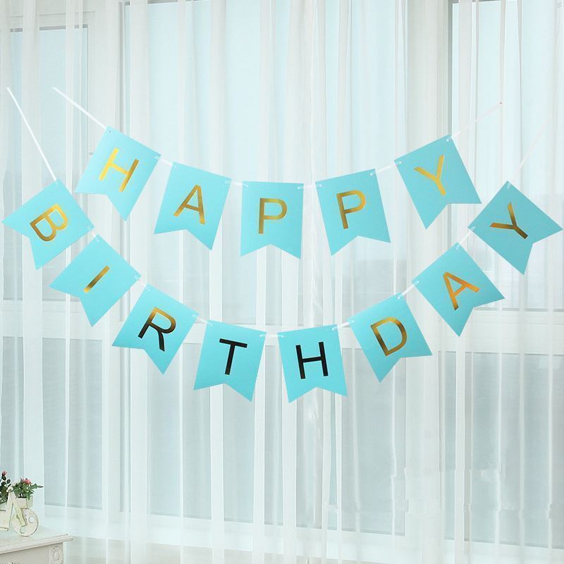 Narozeninová girlanda - Happy Birthday