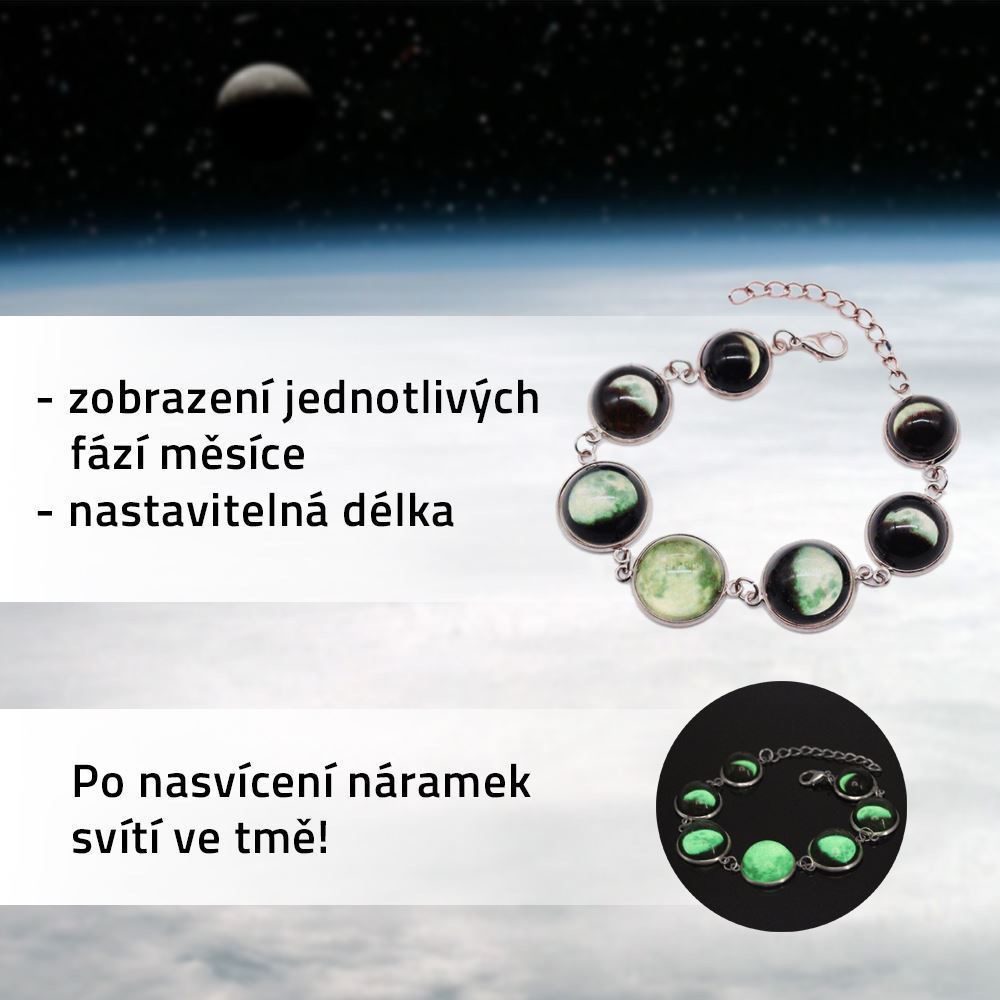 Měsíční náramek - posl. 4ks