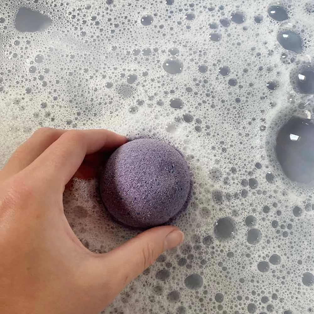 Šumivá pěnivá bomba do koupele 100g - Levandule - posl. 2ks