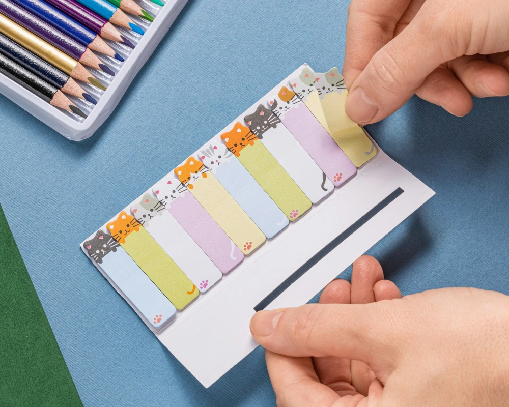 Samolepicí papírky Sticky Notes - Kočky