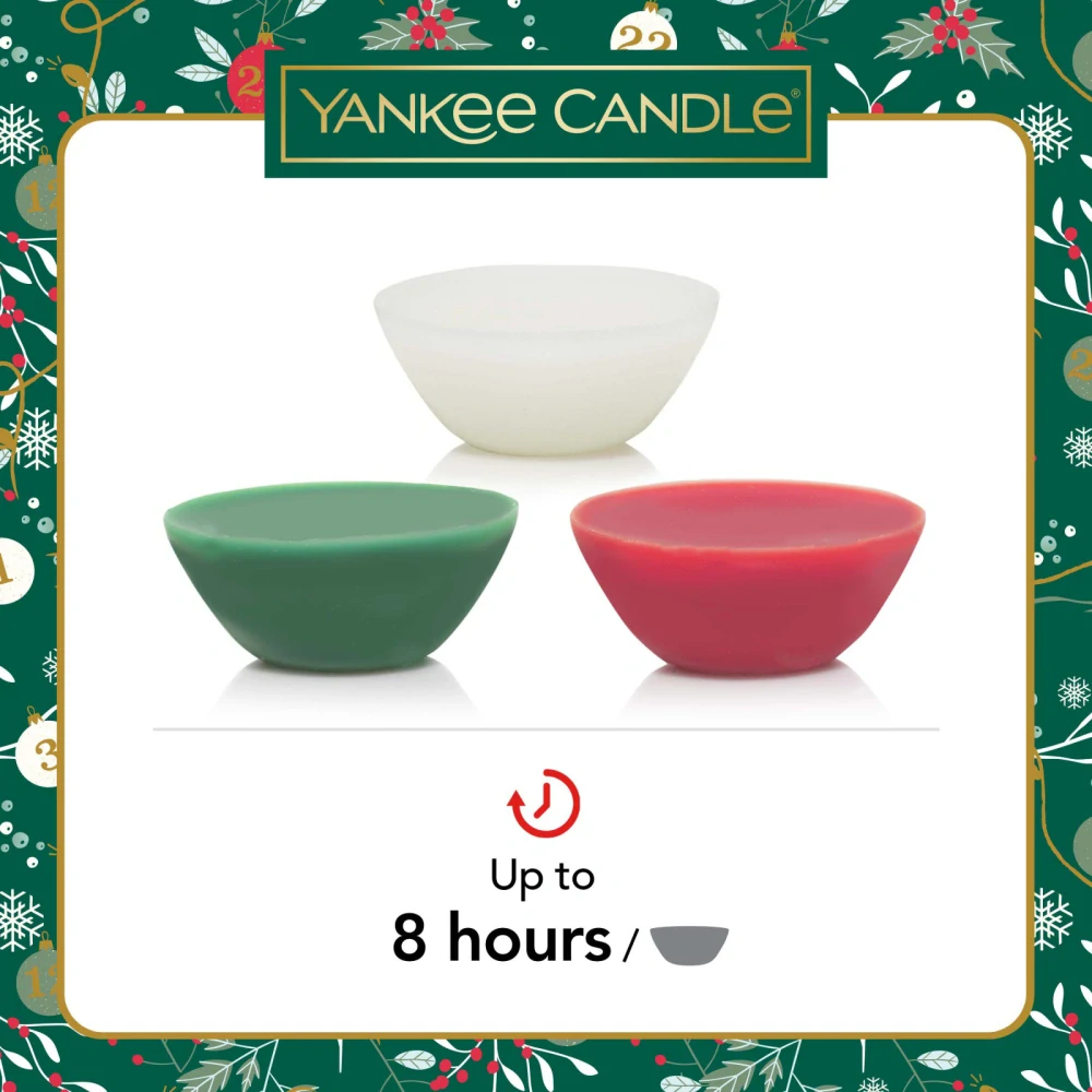Vánoční dárková sada Yankee Candle vosky 3 x 28 g