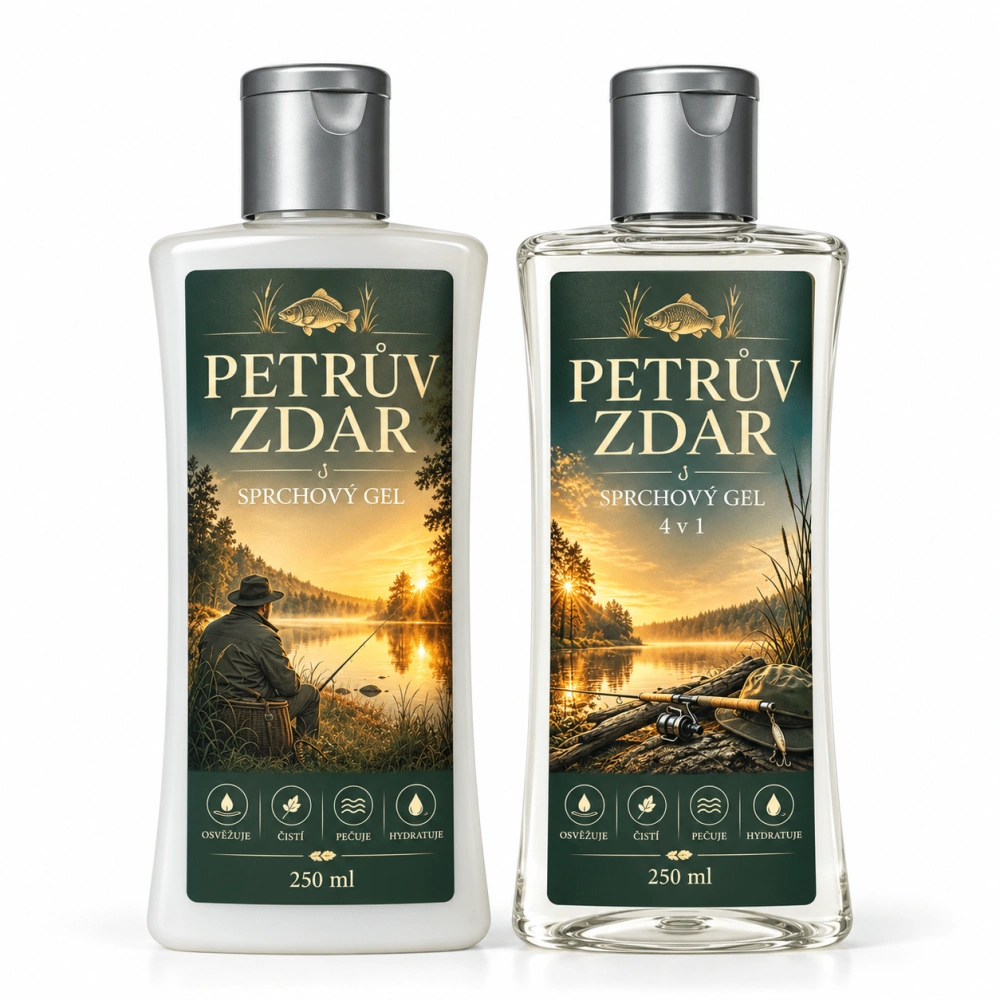 Kosmetický balíček - Rybář - 2x sprchový gel 250ml