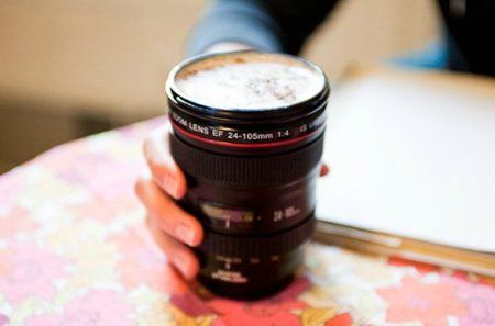 Termohrnek pro fotografa Lens cup