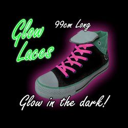 Svítící tkaničky růžové