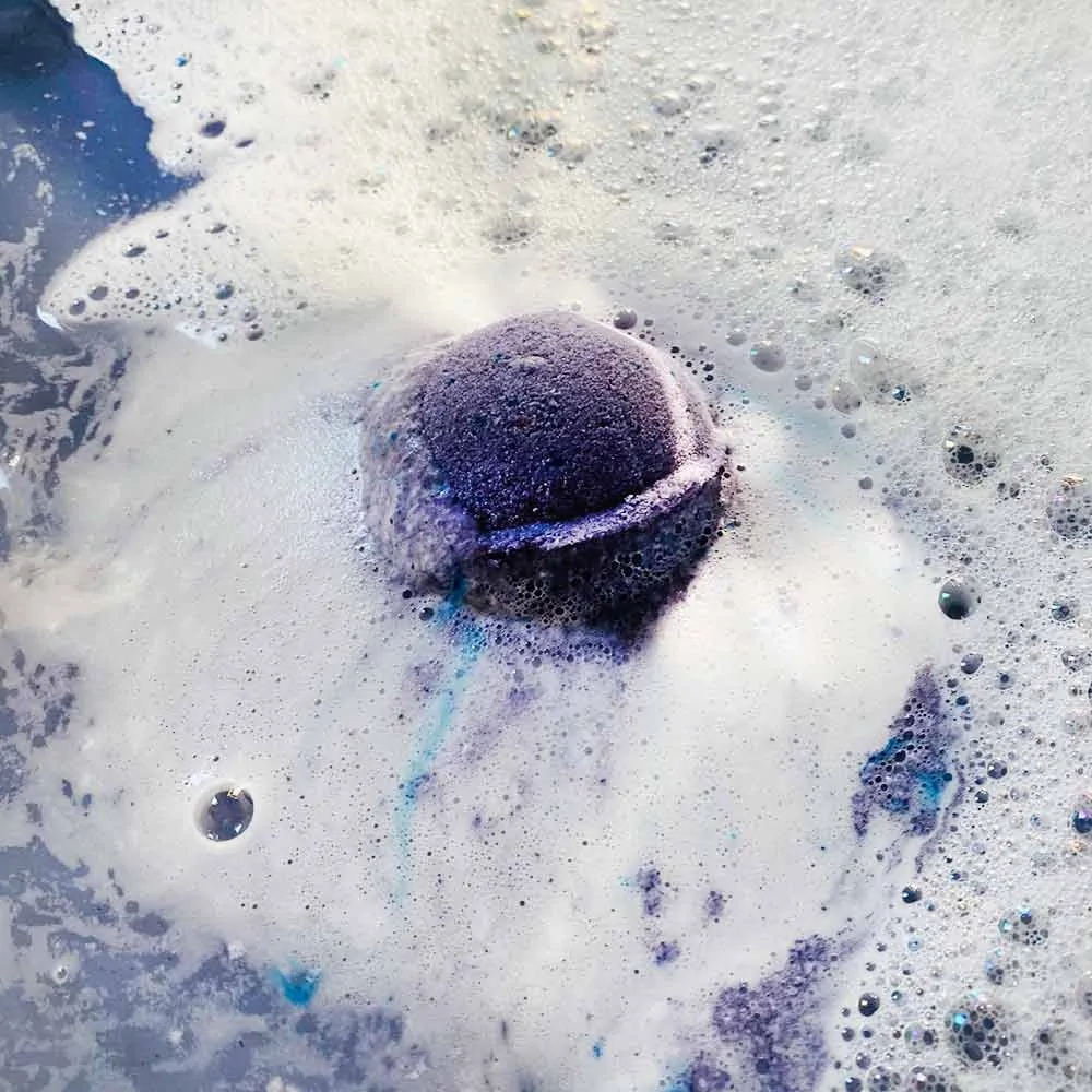 Šumivá pěnivá bomba do koupele 100g - Levandule - posl. 2ks