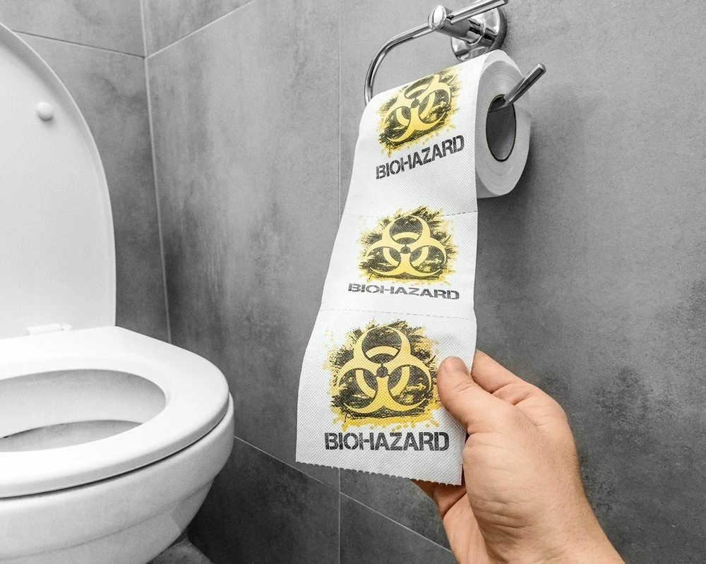Toaletní papír BIOHAZARD