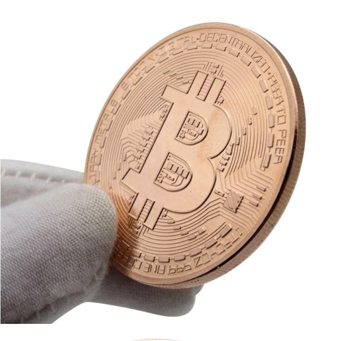 Bitcoin BTC v pouzdře