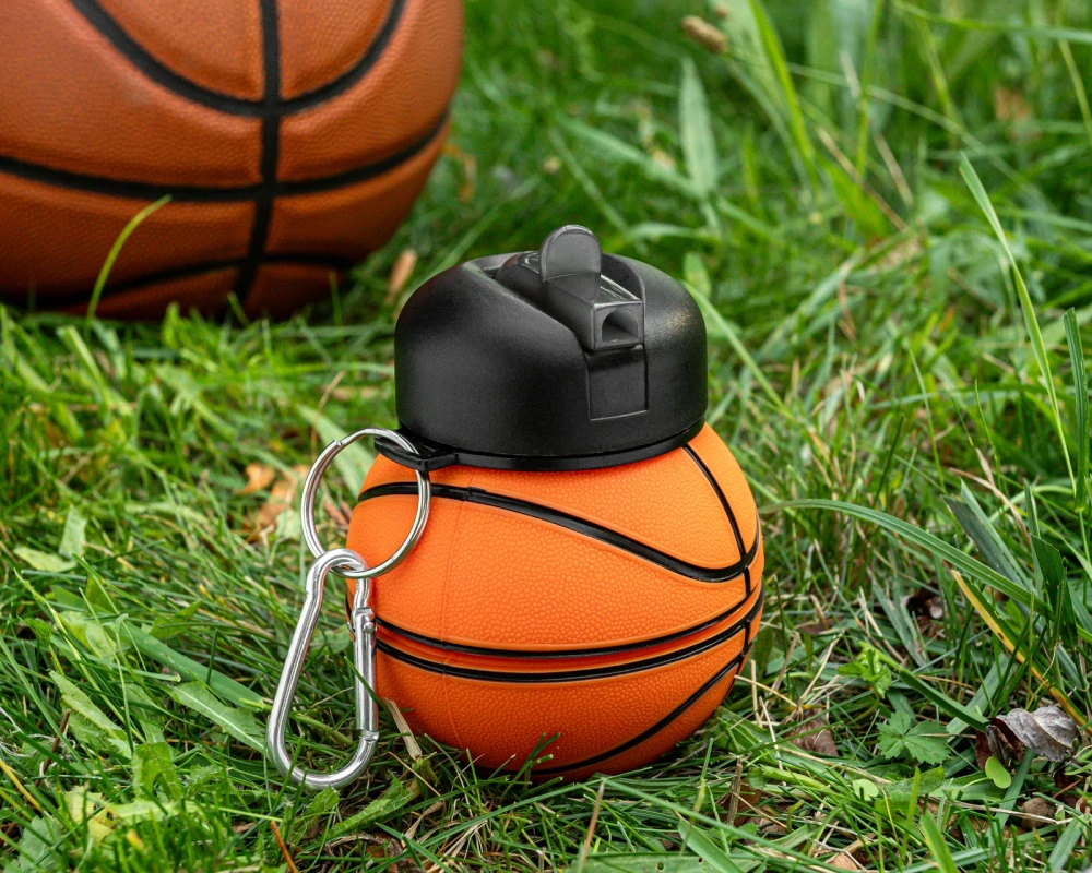 Skládací láhev na pití Basketbal