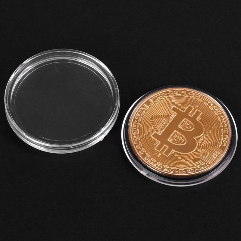 Bitcoin BTC v pouzdře