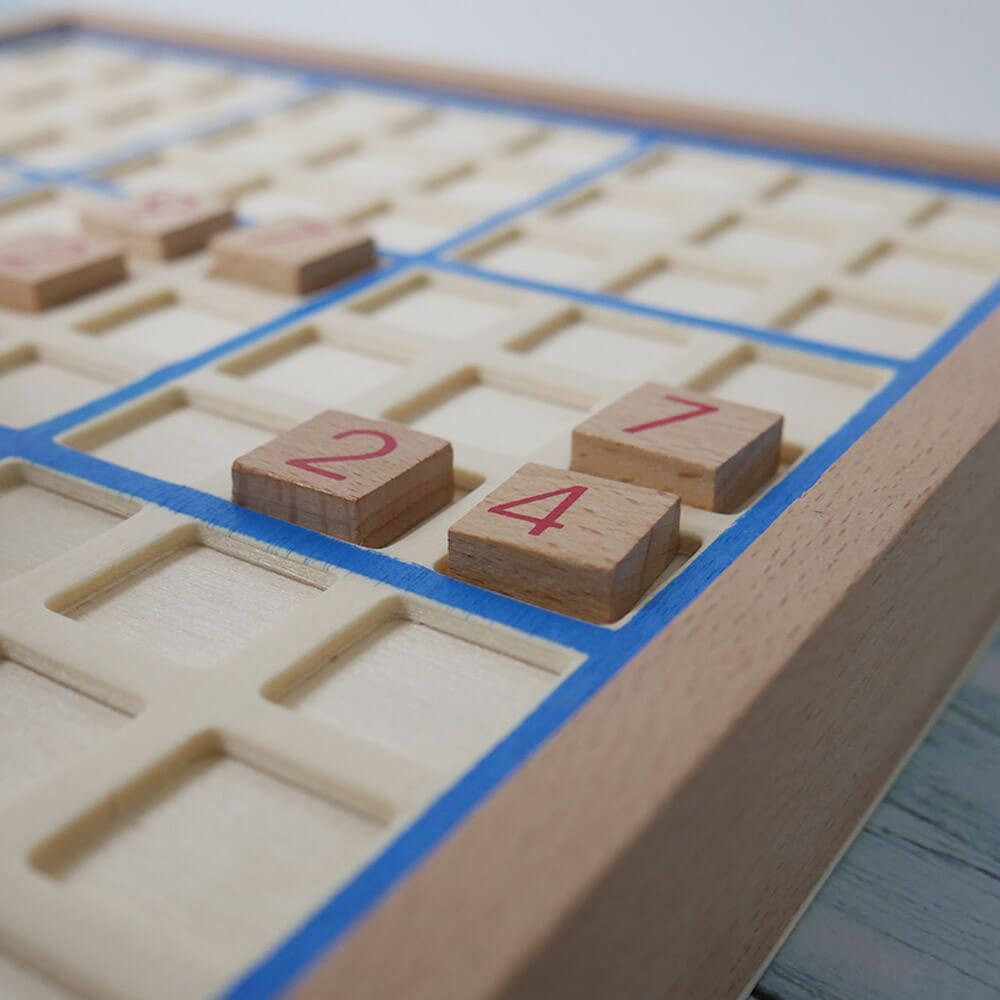Dřevěné Sudoku