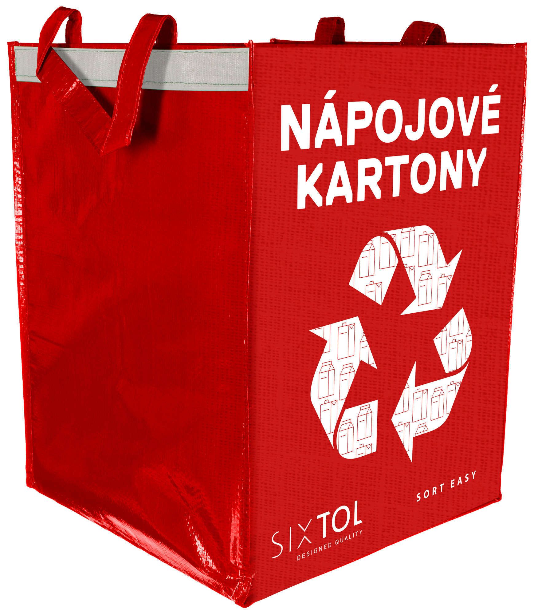 Tašky na tříděný odpad 4x 36l Sort Easy