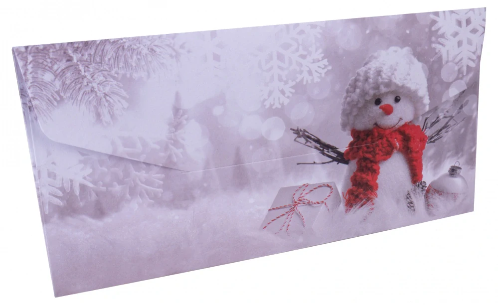 Dárkové vánoční obálky - sada 10 motivů