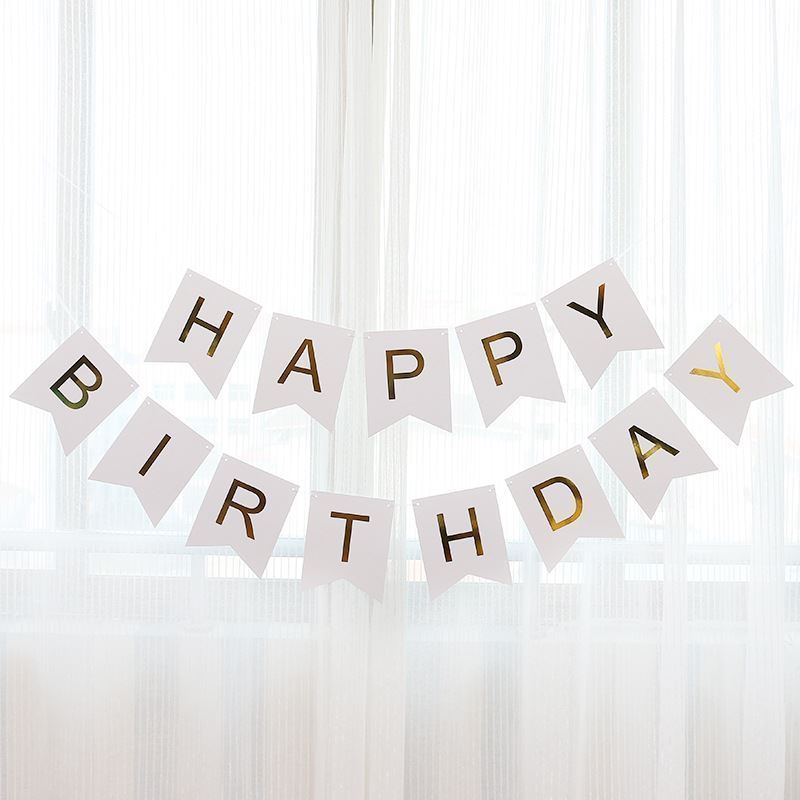 Narozeninová girlanda - Happy Birthday