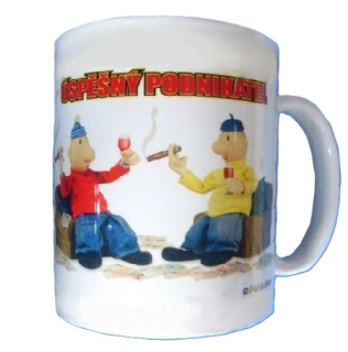 Hrnek Pat a Mat - Úspěšný podnikatel