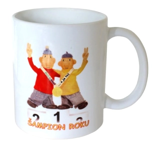 Hrnek Pat a Mat - Šampion roku