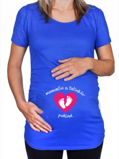 Těhotenské tričko Maminčin a tatínkův poklad