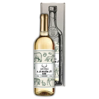 Dárkové víno pro myslivce - Les volá -Chardonnay 0,75