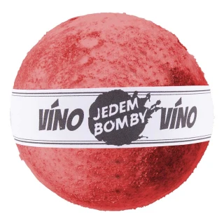 Šumivá pěnivá bomba do koupele 100g - Vinná réva