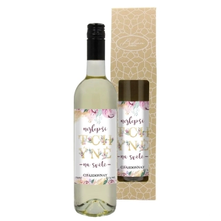 Dárkové víno - Tchyně - Chardonnay 0,75