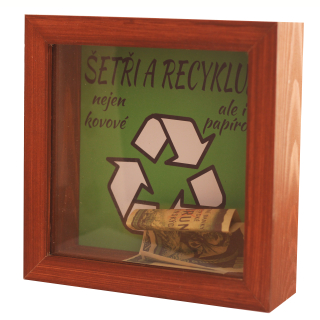Pokladnička Šetři a recykluj