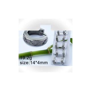 Náušnice chirurgická ocel kroužky 7639