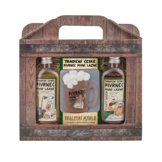 Kosmetický balíček Pivrnec gel+šampon+mýdlo