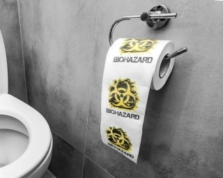 Toaletní papír BIOHAZARD