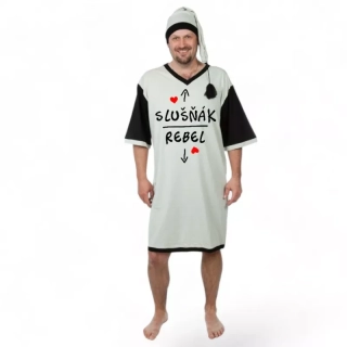 Pánská noční košile - Slušňák - Rebel